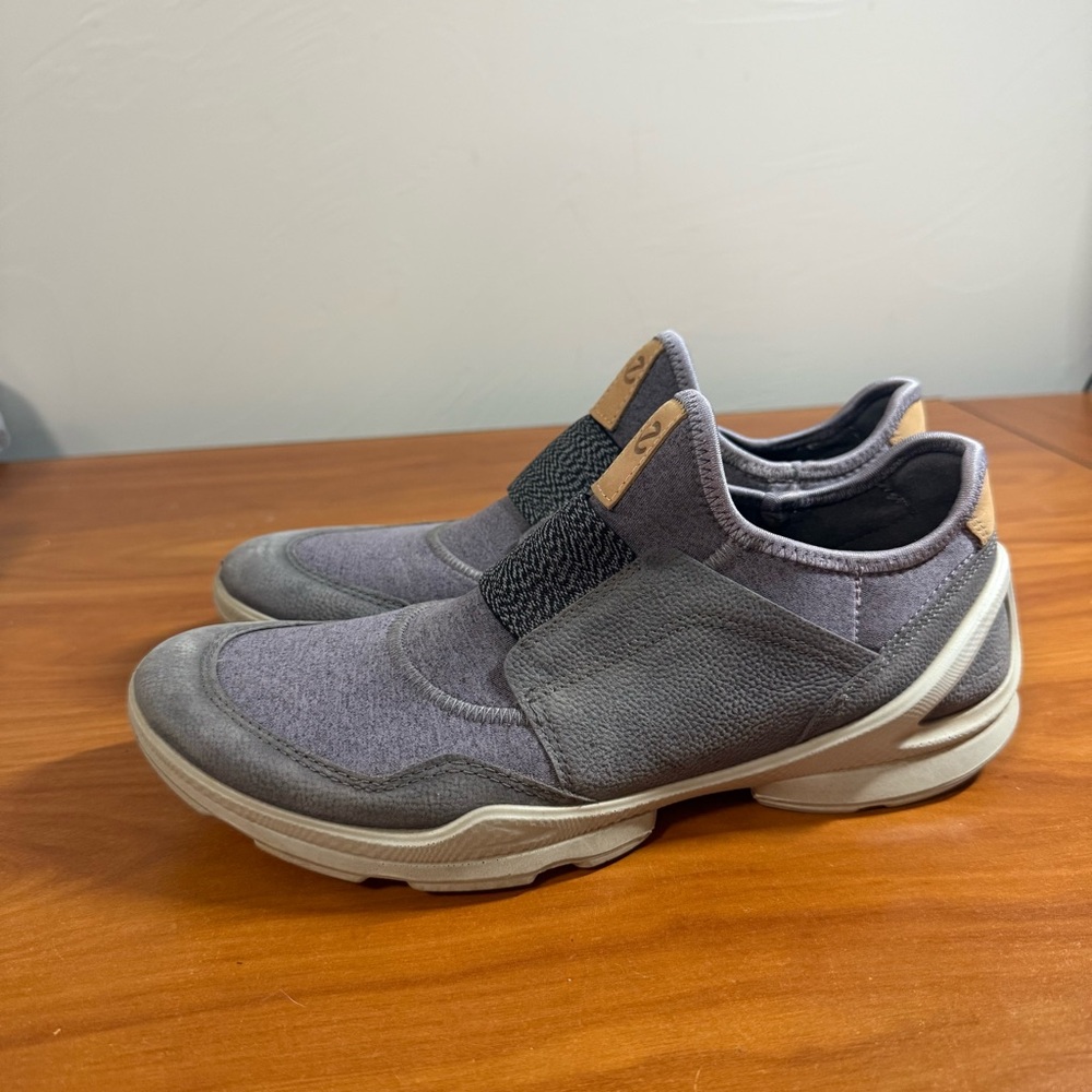 Ecco Women's Biom Street Outdoor‎ Slip On Sneaker Shoe Comfort Grey Magnet 38